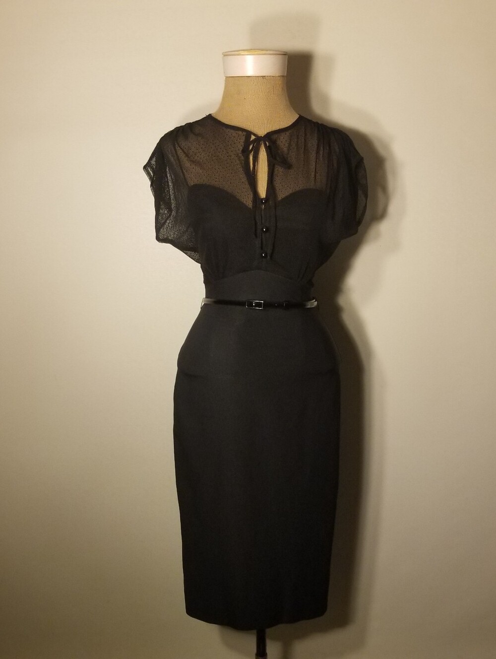 Stop Staring! Twighlight Fitted Black Dress Size Small/Size 6